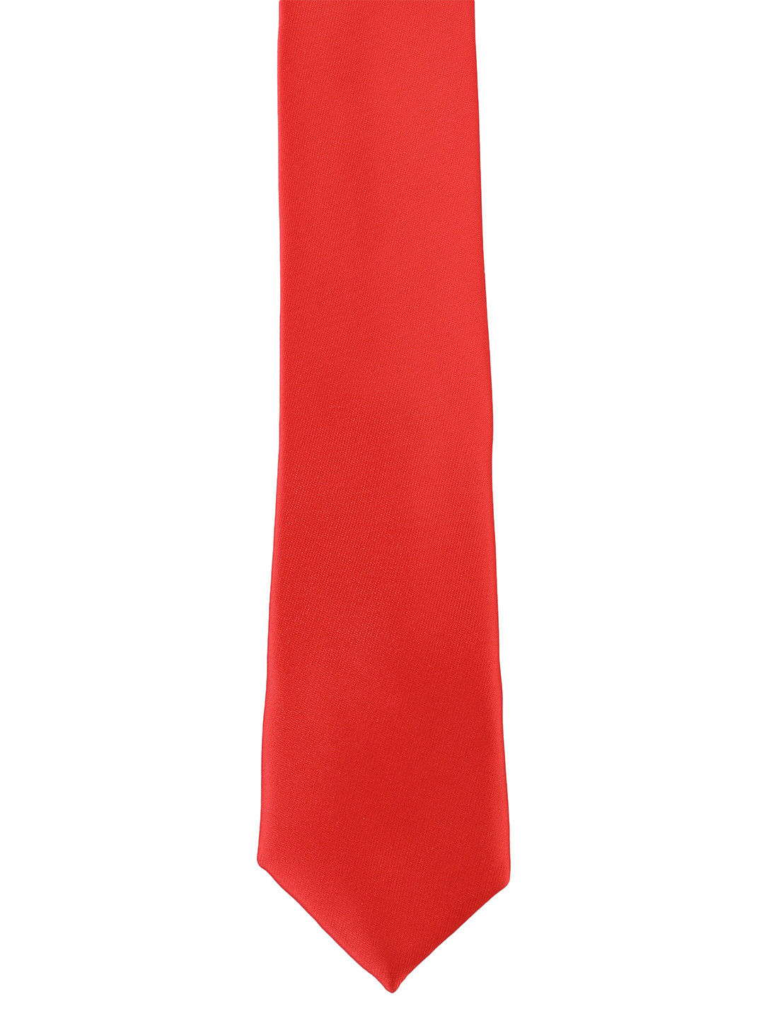 Alvaro Castagnino Men Red Skinny Tie