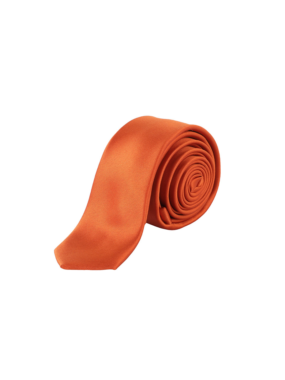 Alvaro Castagnino Men Rust Skinny Tie