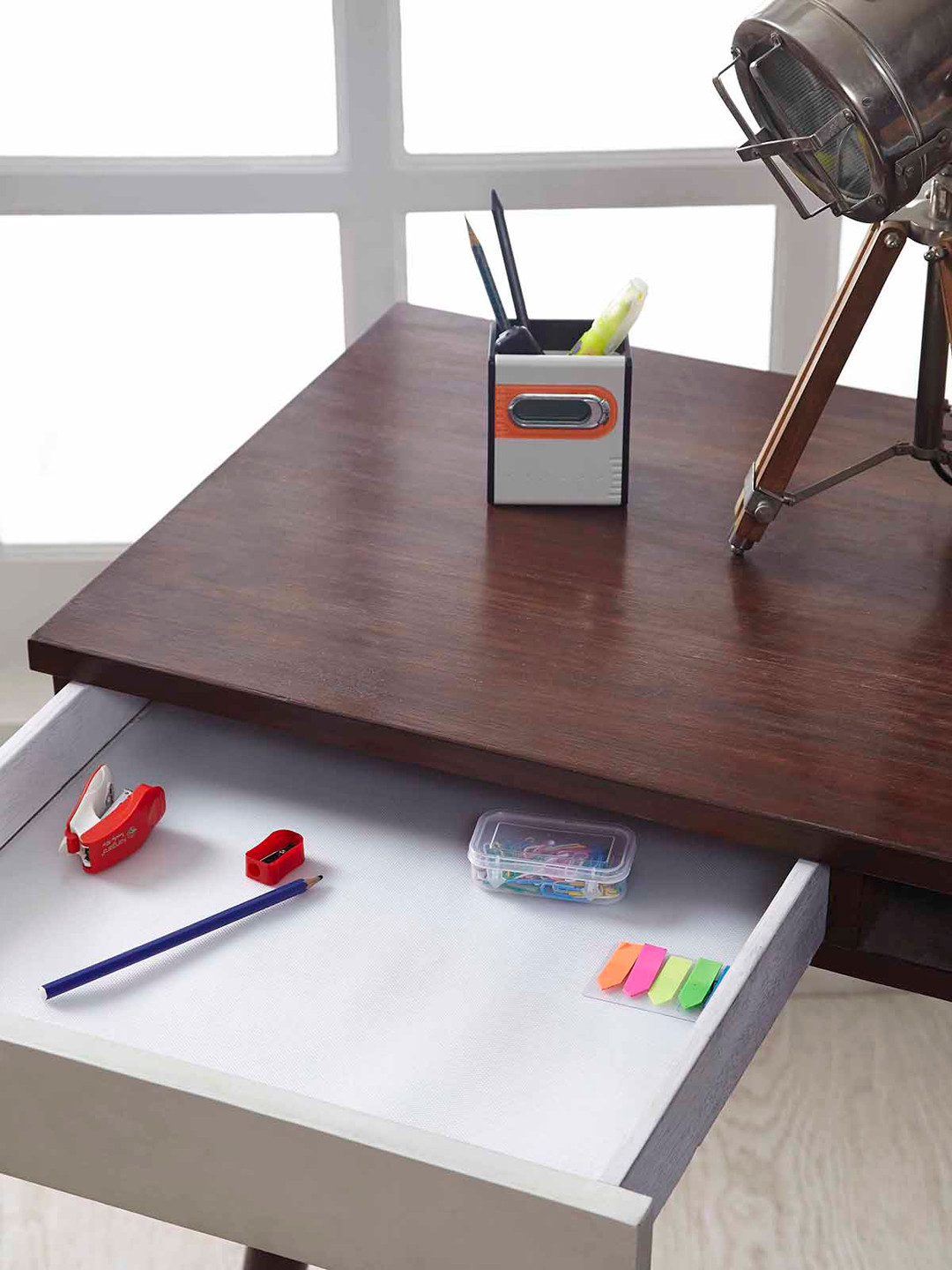 OBSESSIONS Transparent Textured Non-Adhesive EVA Drawer & Shelf Liner