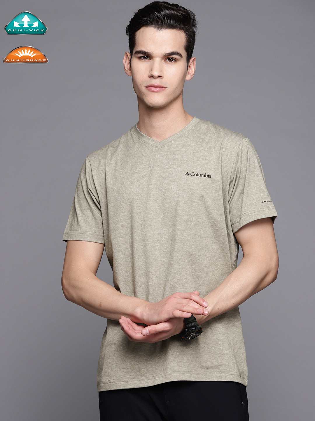 Columbia Sun Trek V-Neck UPF-50 Shirt