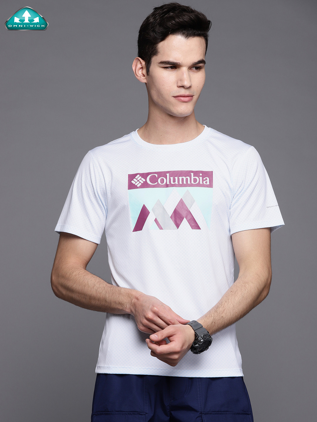 Columbia Graphic Printed Slim Fit Outdoor Zero Rules T-shirt
