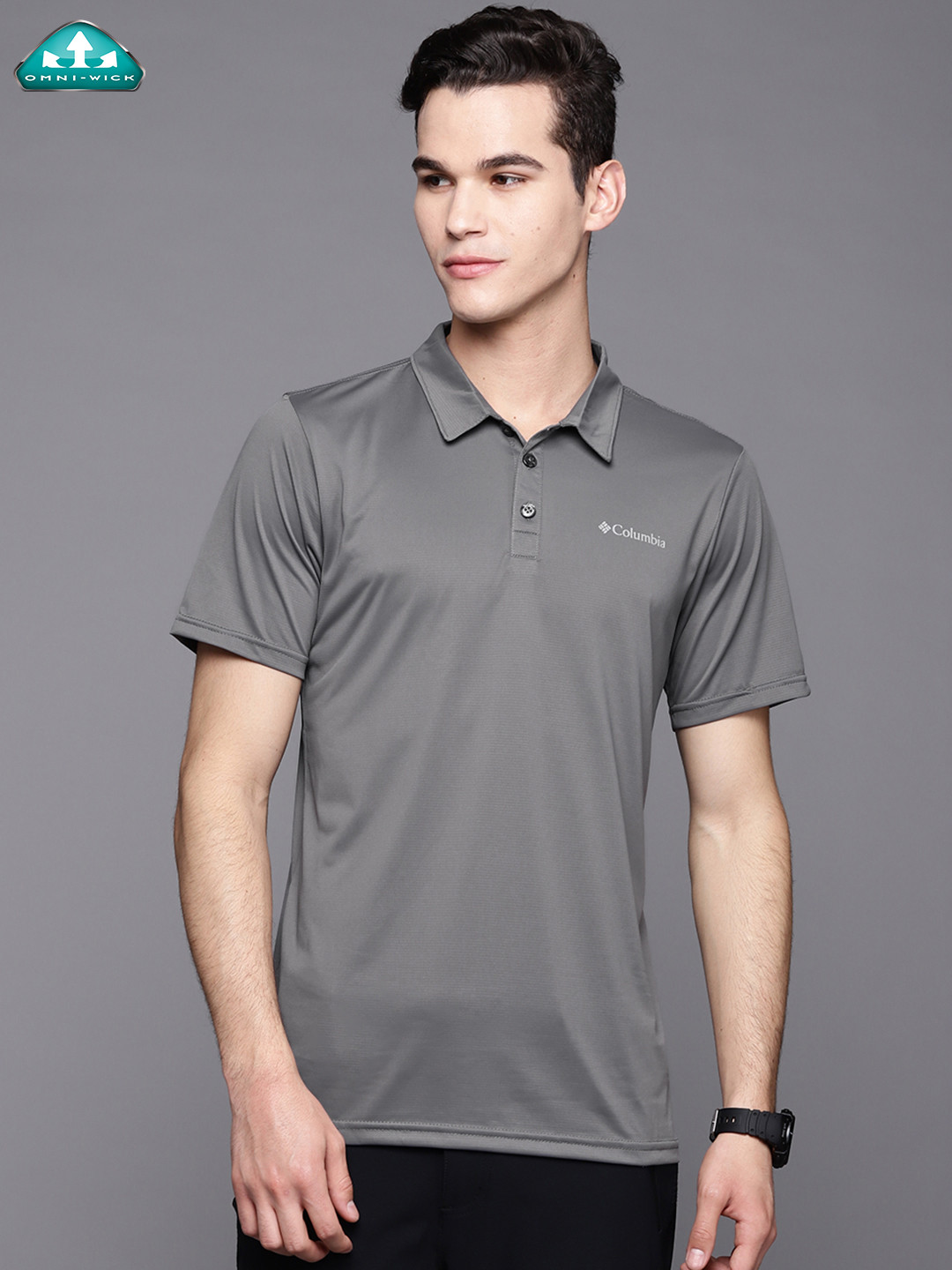 Columbia Men Hike Polo Quick Dry T-shirt