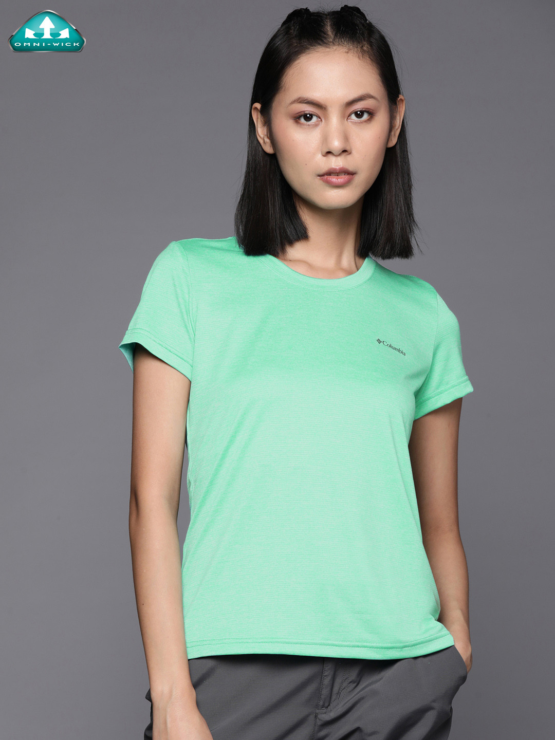 Columbia Women Hike Crew Quick Dry T-shirt