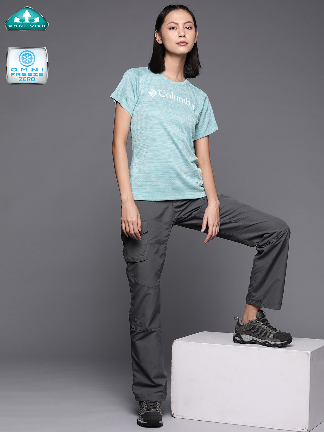 Columbia Women W Zero Rules Quick Dry T-shirt