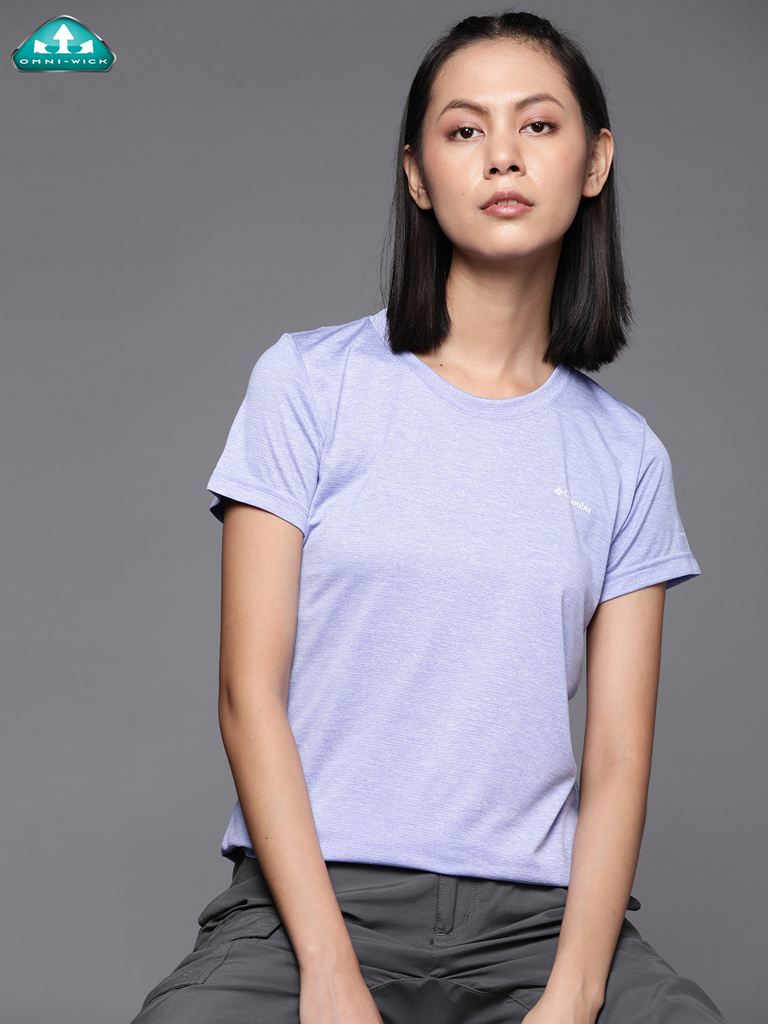 Columbia Women Hike Crew Quick Dry T-shirt