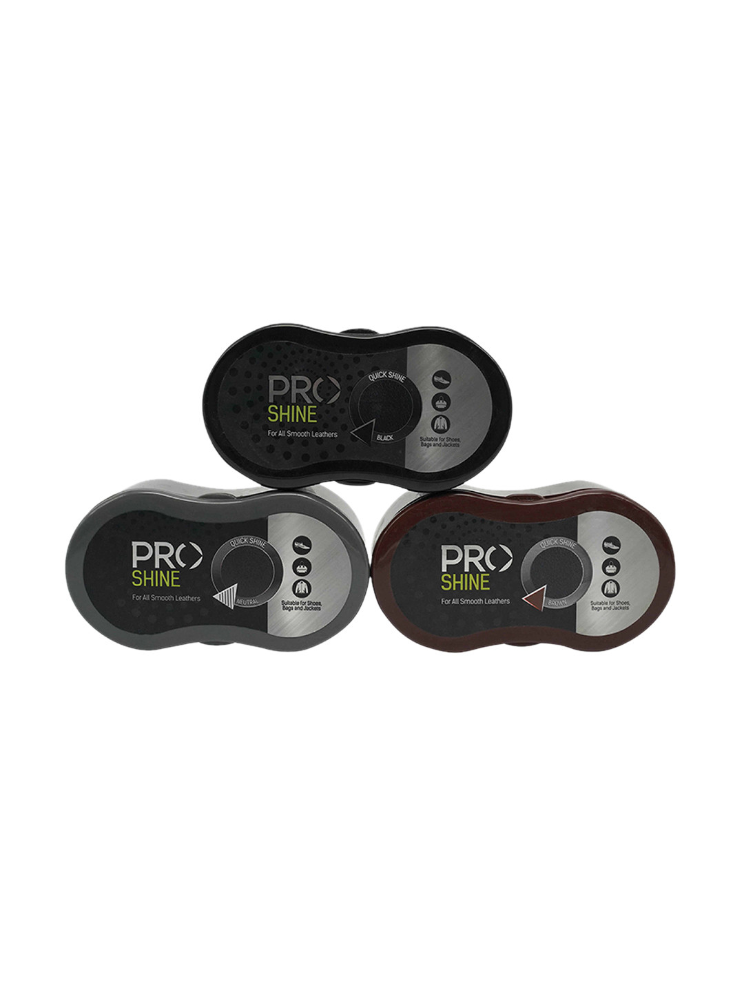 PRO Pack of 3 Quick Shine Shoe Shining Sponge