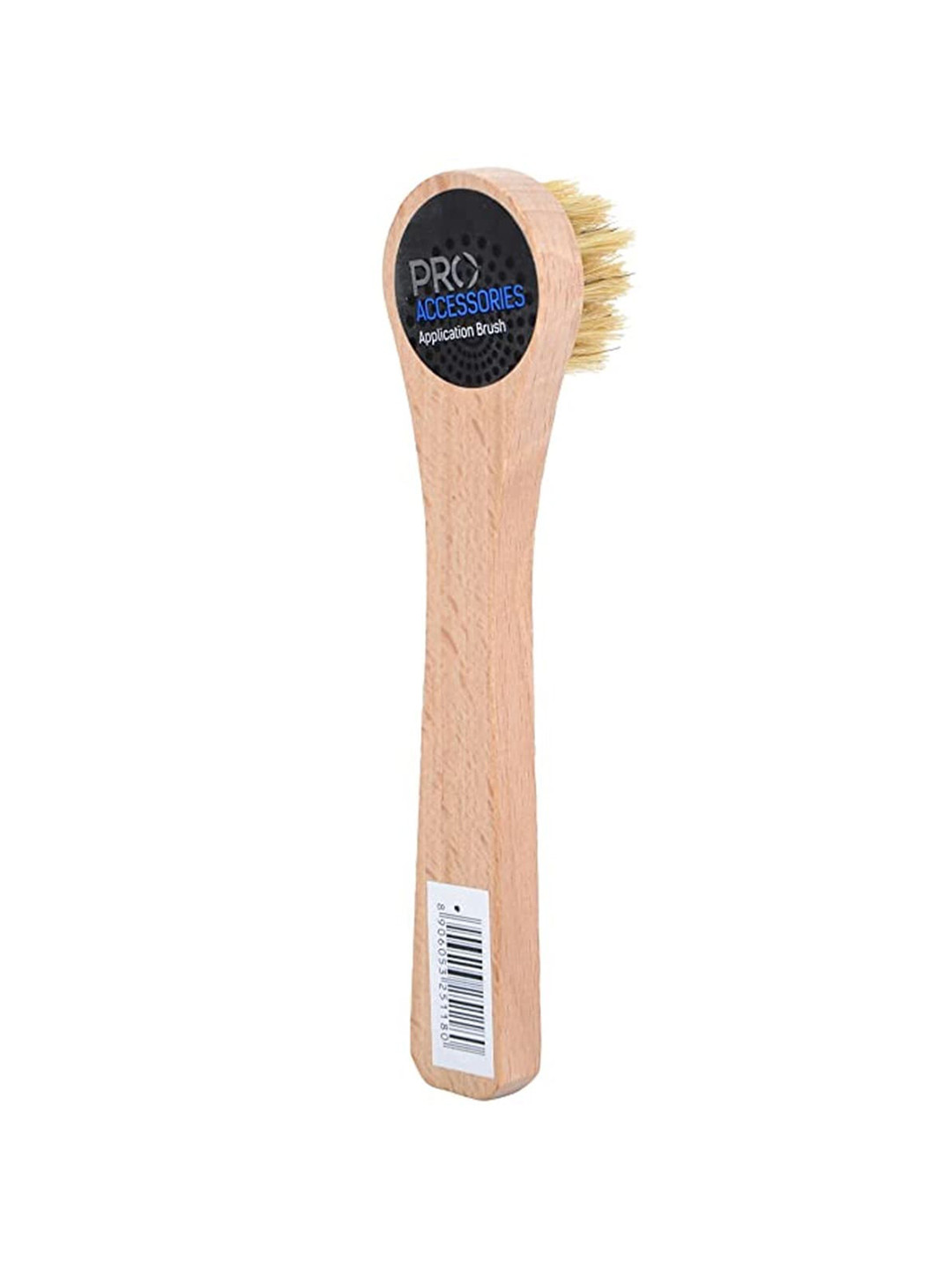 PRO Beige Wooden Application Shoe Brush