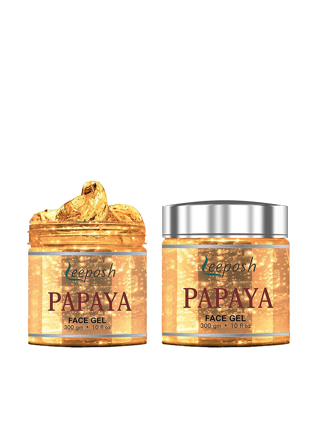 Leeposh Papaya Face Gel for Anti-Ageing & De-Tan - 300 g