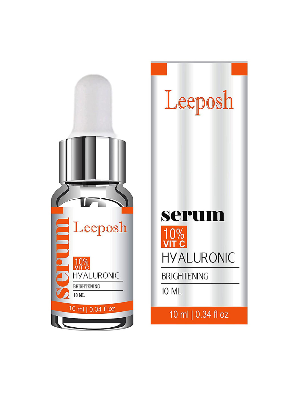 Leeposh 10% Vitamin C & Hyaluronic Brightening Serum - 10 ml