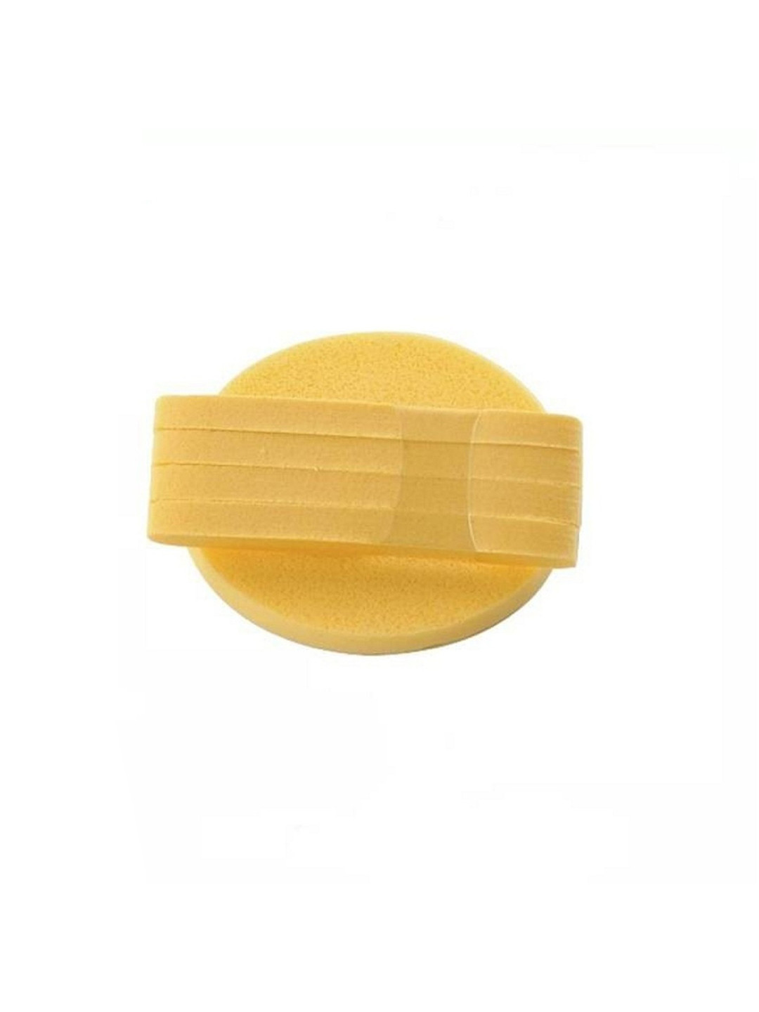basicare Set of 5 PVA Compressed 1053 Facial Cleansing Sponge - Yellow