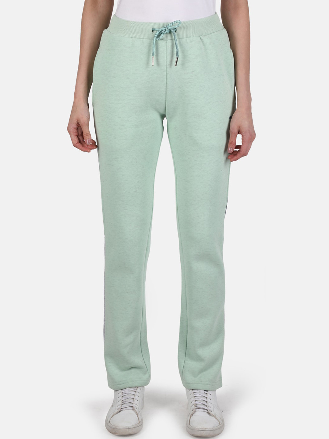Monte Carlo Women Green Solid Track Pant