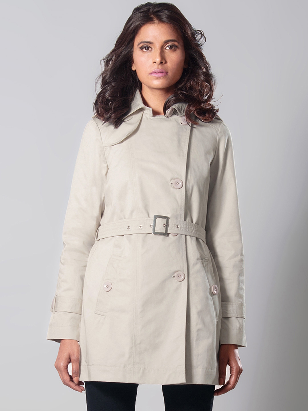 womens nude coat