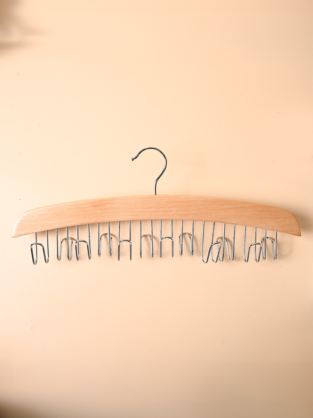 MARKET99 Khaki Solid Belt Hanger Cloth Organizer