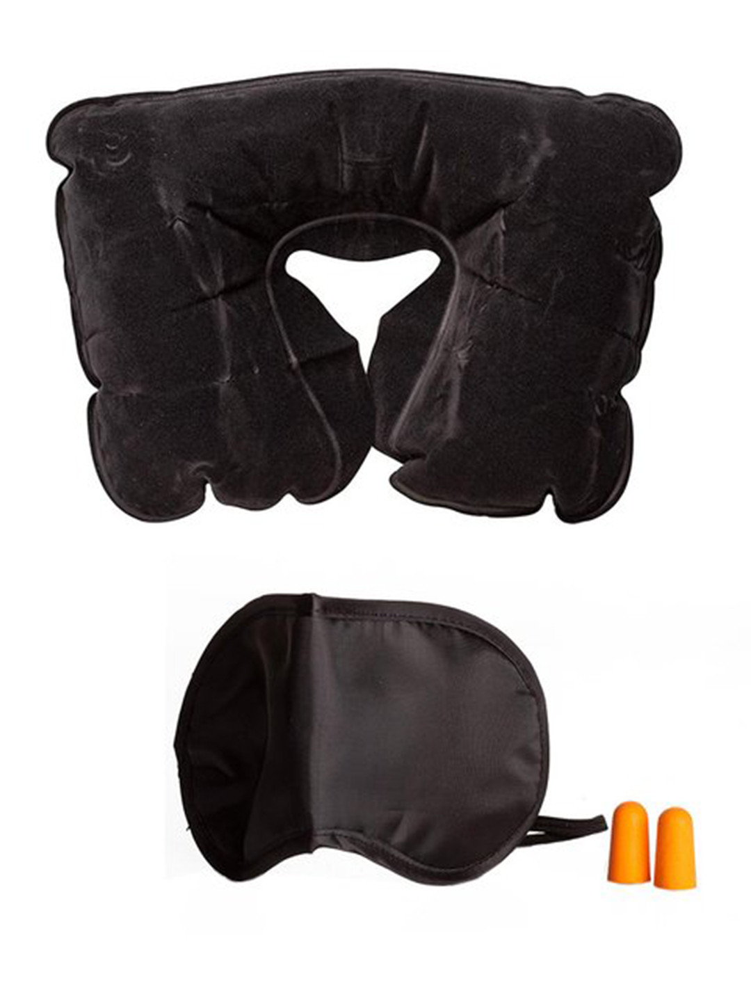 Basicare Women Black Travel Sleep Kit