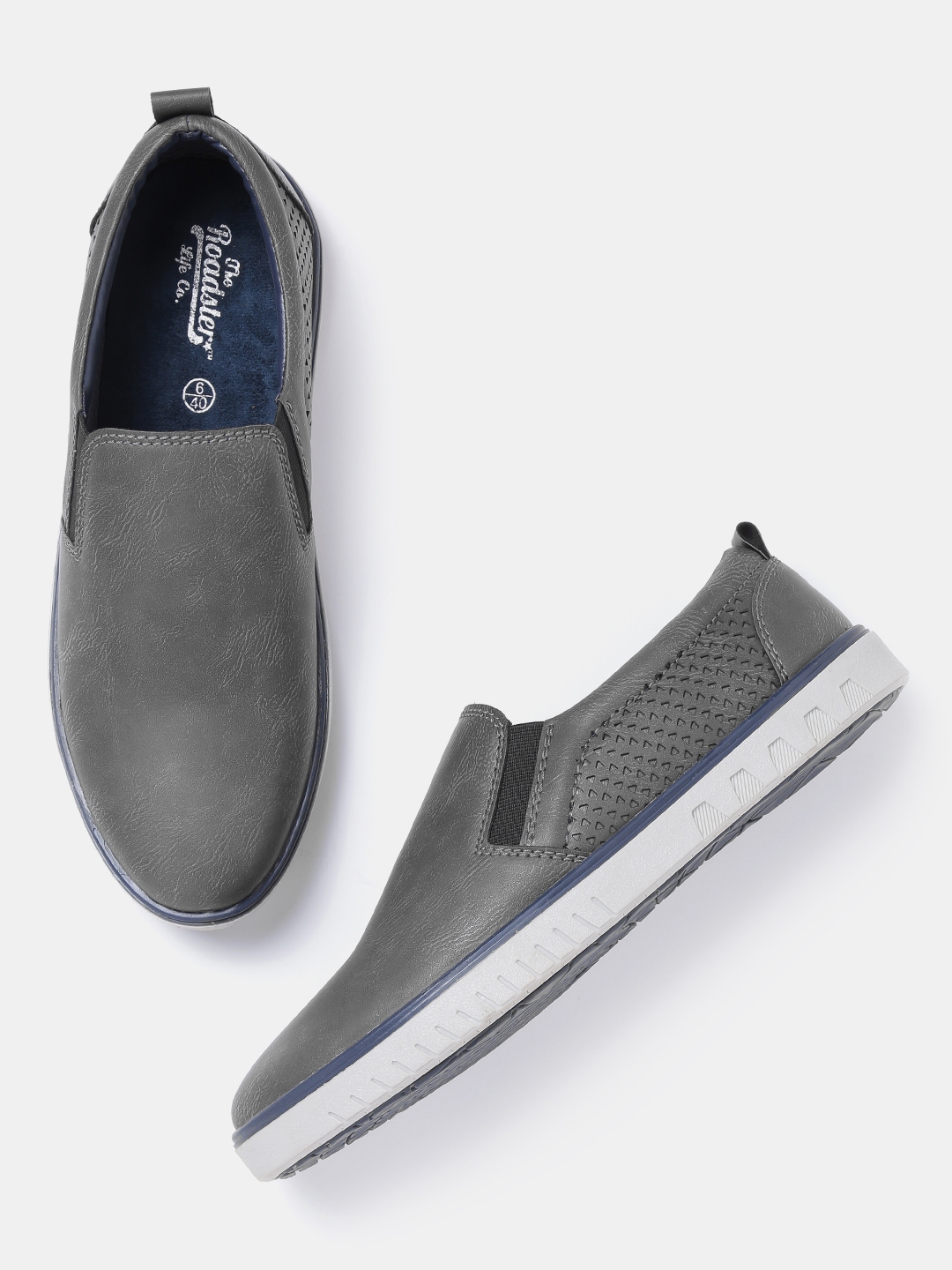 Roadster slip shop on sneakers