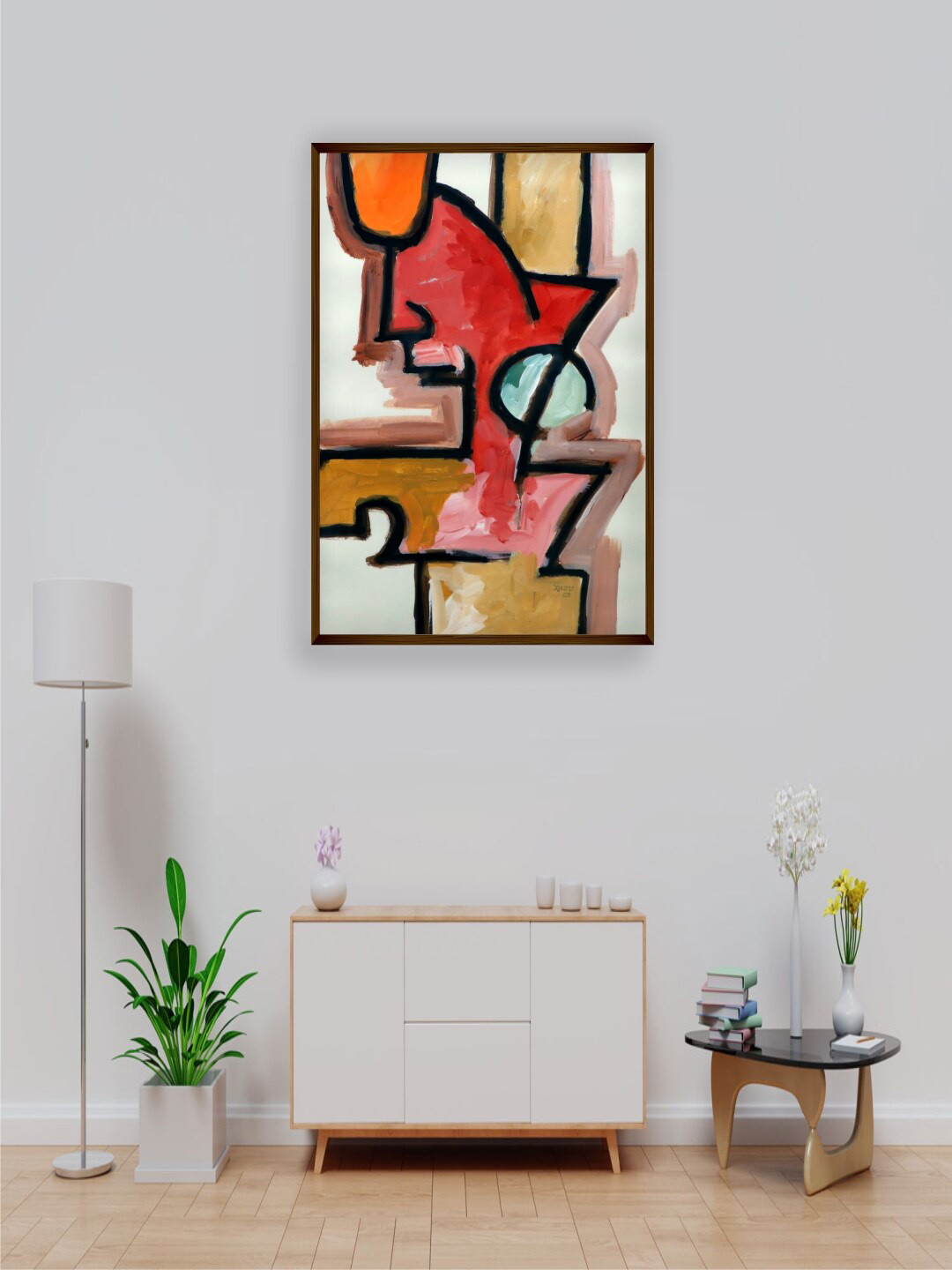 The Art House Canvas Wall Rectangle Paintings Wall Art -16 x 18 In