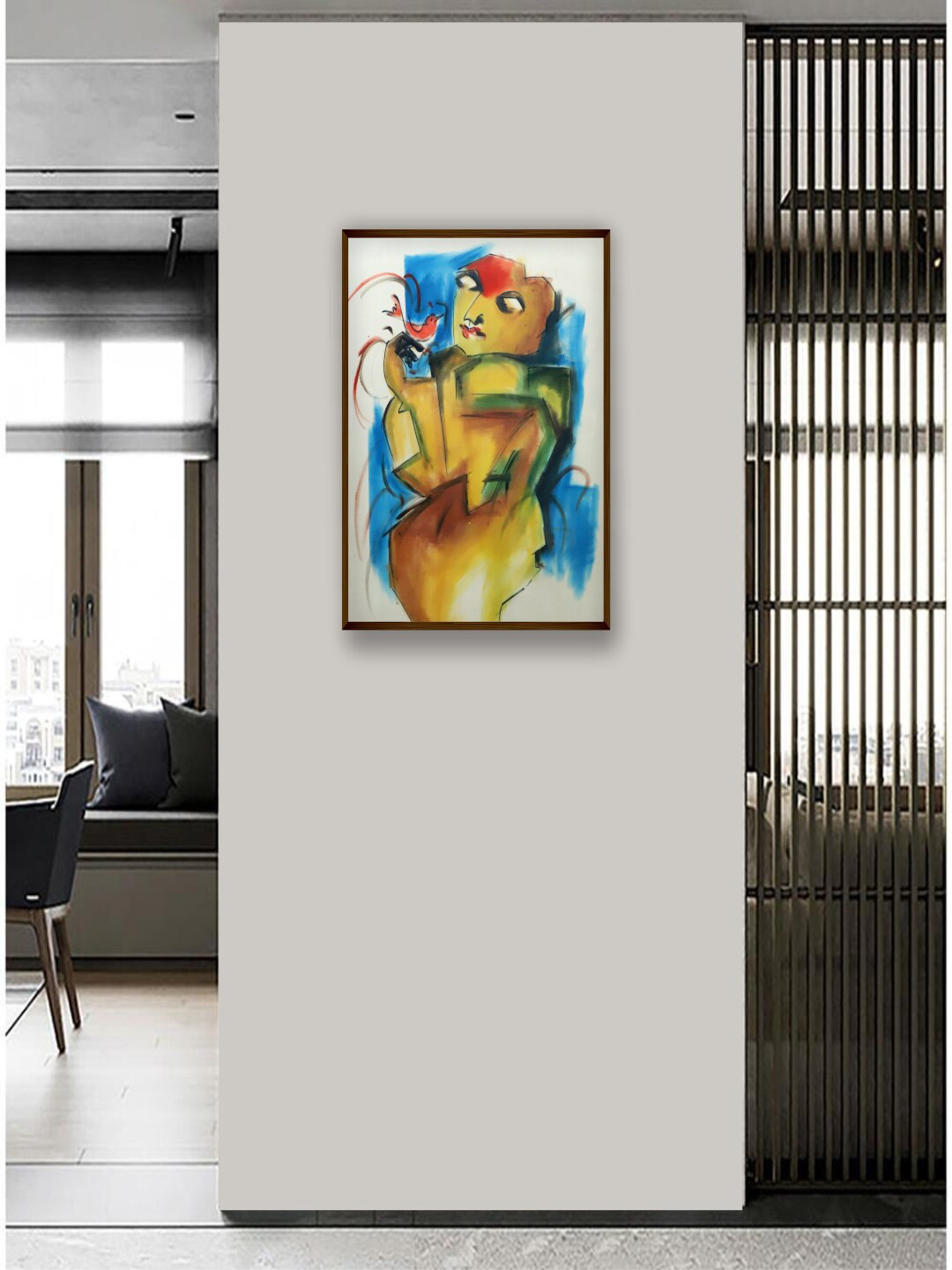 The Art House Canvas Wall Rectangle Paintings Wall Art -18 x 16 In