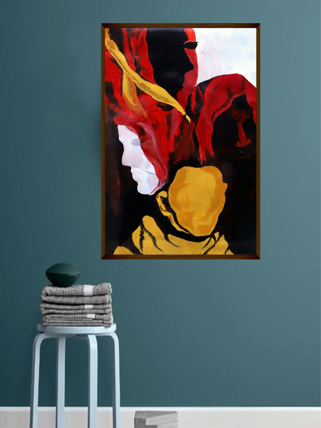 The Art House Paper Wall Rectangle Paintings Wall Art -30 x 20 In