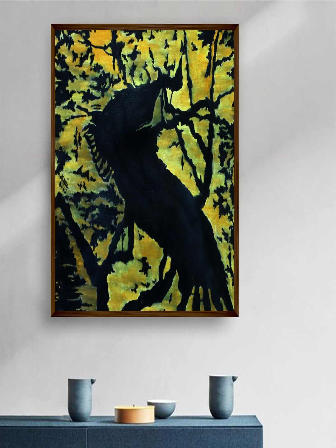 The Art House Wood Wall Rectangle Paintings Wall Art - 40 x 30In