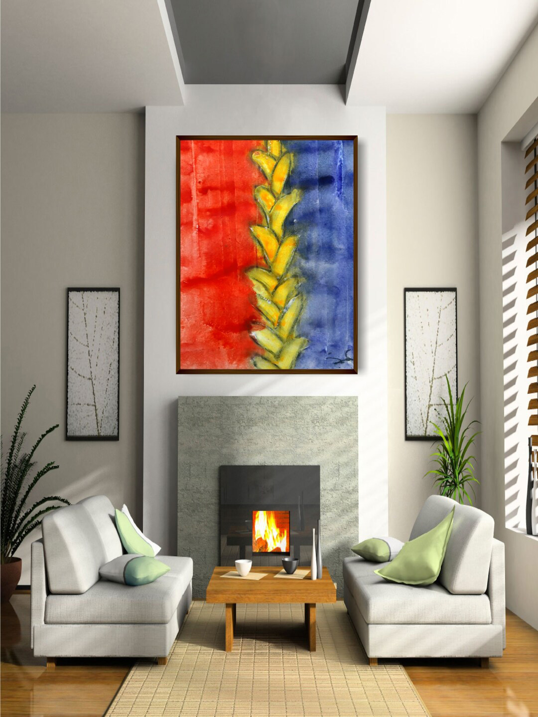 The Art House Canvas Wall Rectangle Paintings Wall Art - 30 x 20In