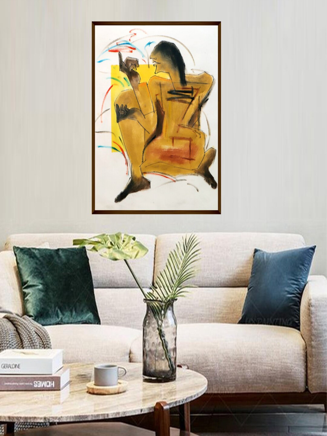 The Art House Canvas Wall Rectangle Paintings Wall Art -20 x 30 In