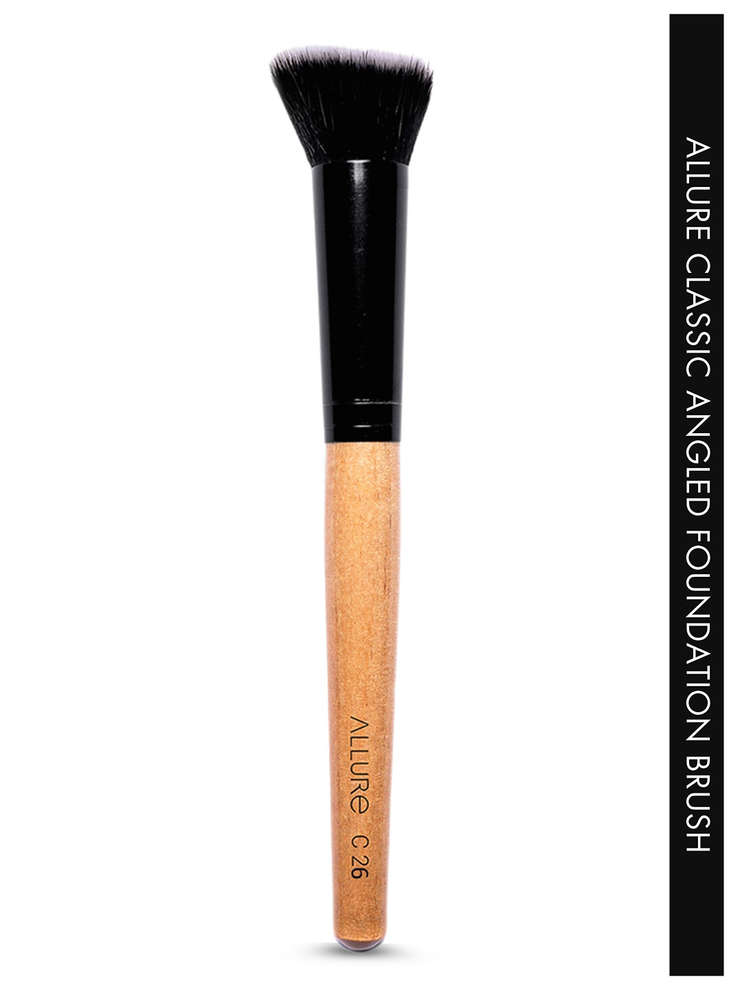 ALLURE Wooden Angled Foundation Brush C-26