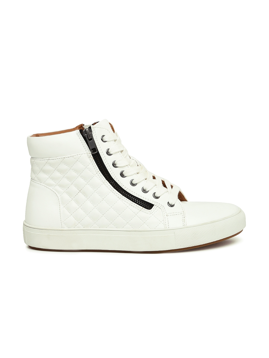 Steve madden white store high tops