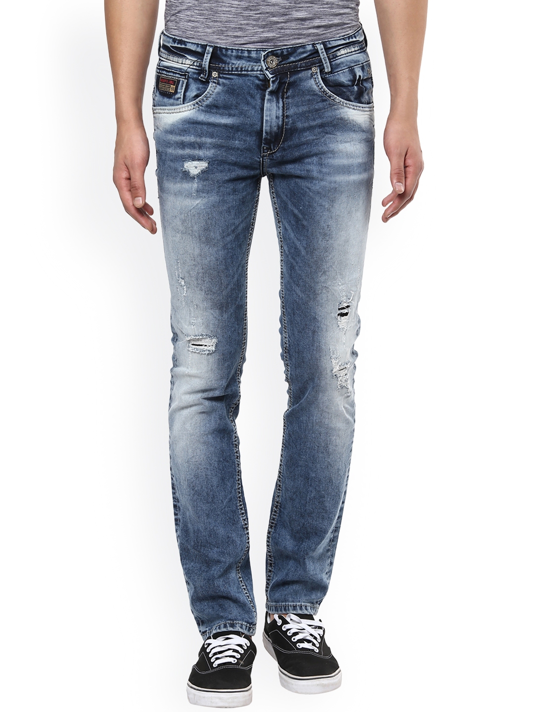 mufti distressed jeans