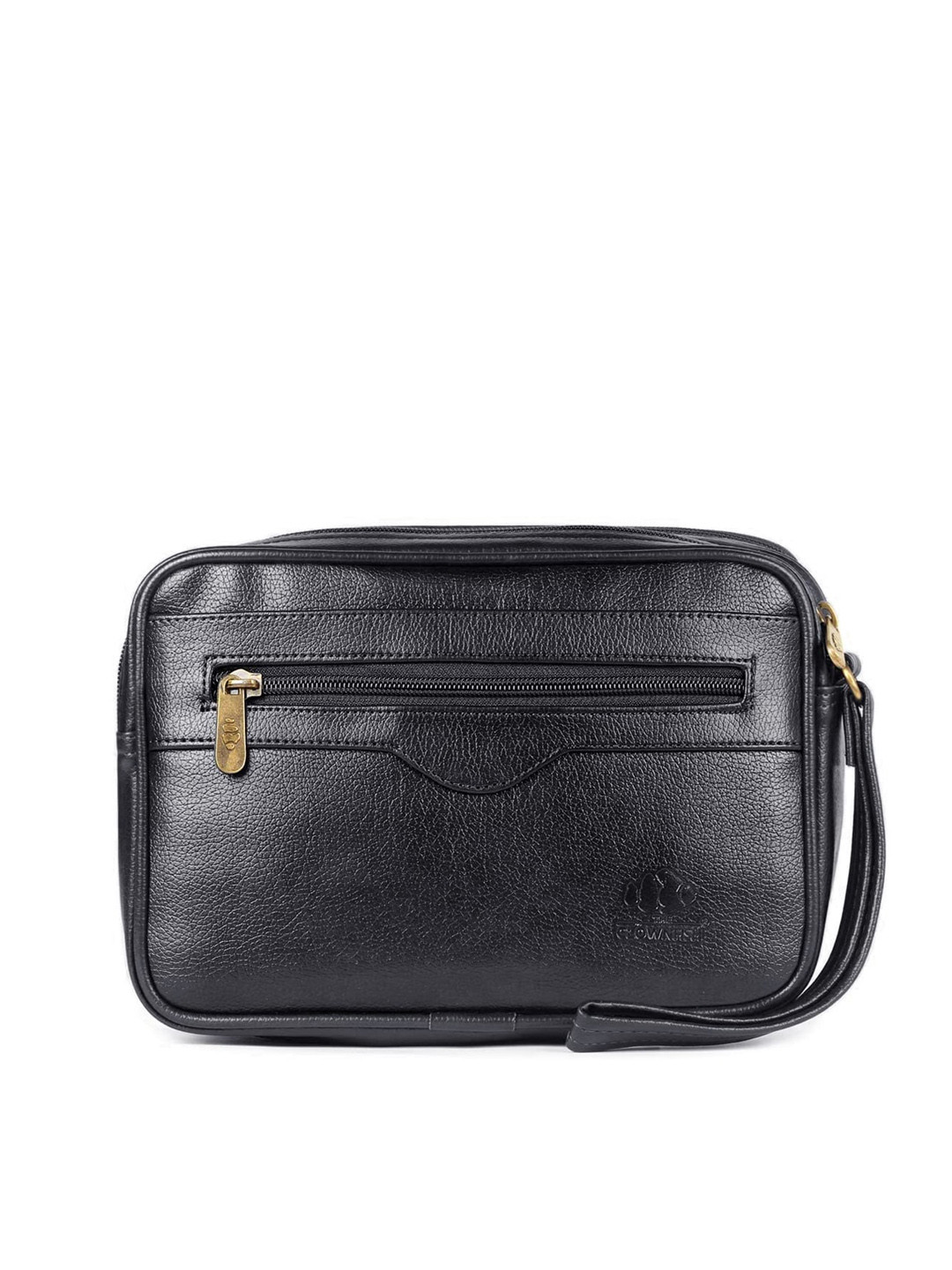THE CLOWNFISH Black Multipurpose Travel Pouch