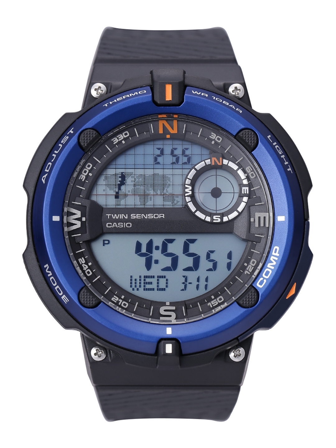 Casio men's clearance twin sensor sgw600h