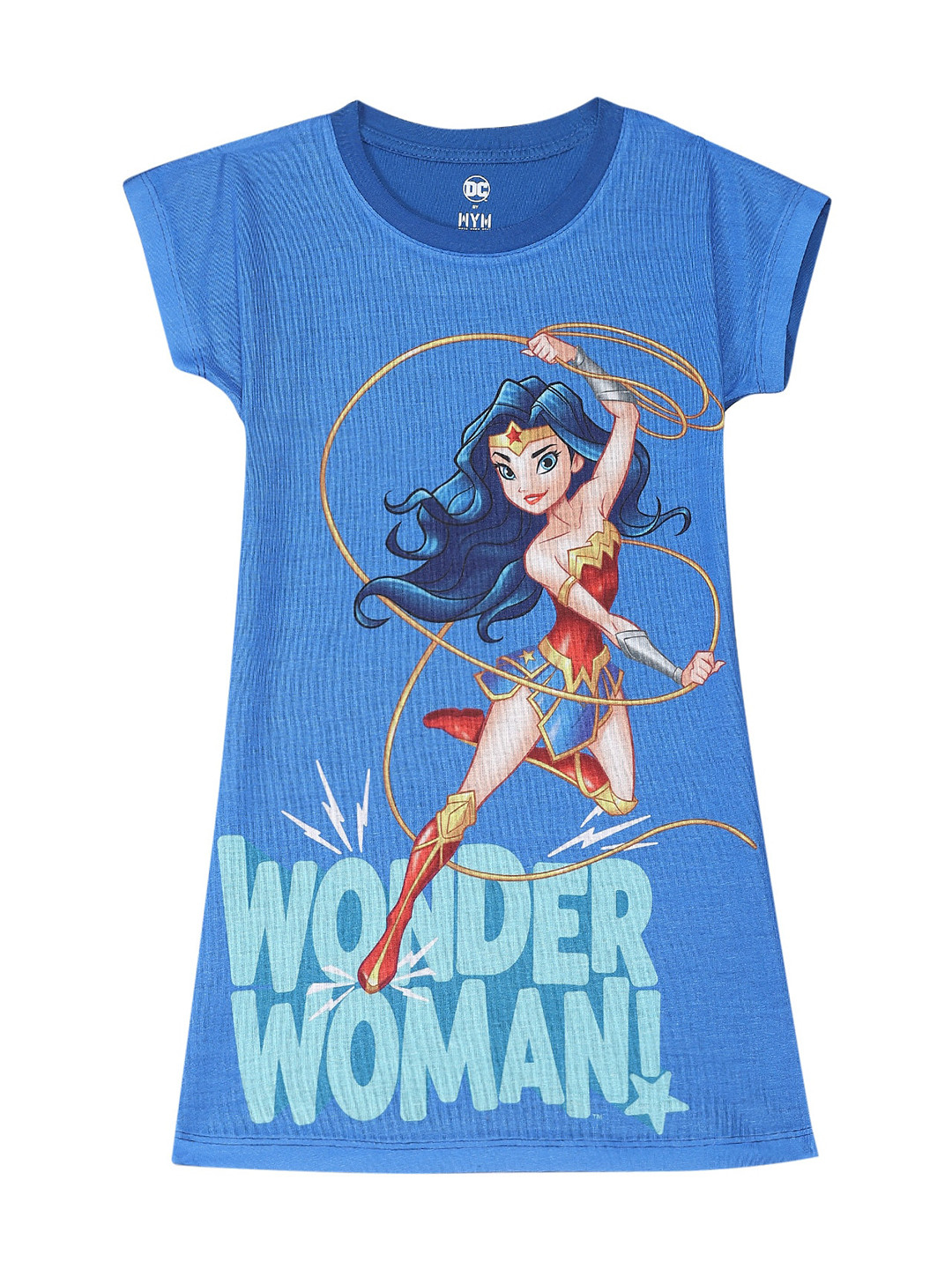 DC by Wear Your Mind Blue T-shirt Dress