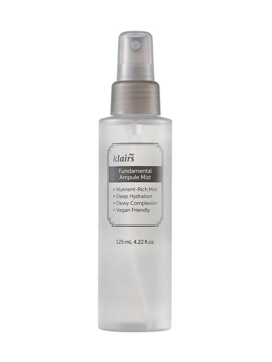 dear klairs Fundamental Ampoule Mist with Jeju Green Tea Water & Cucumber Extract 125 ml