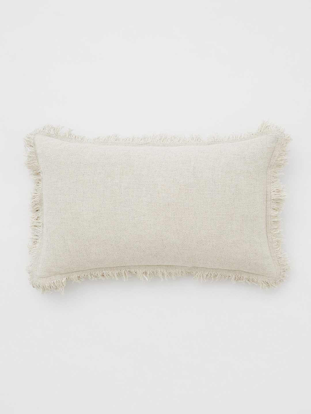 H&M Beige Linen-Blend Cushion Cover