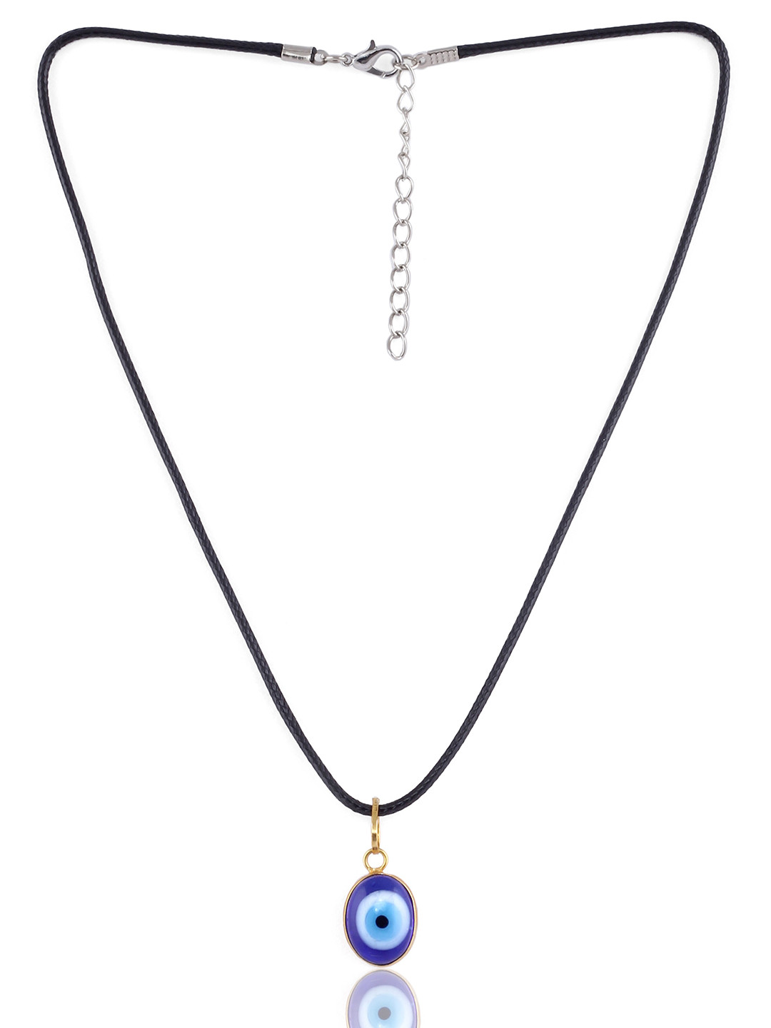 EL REGALO Blue & White Evil Eye Necklace