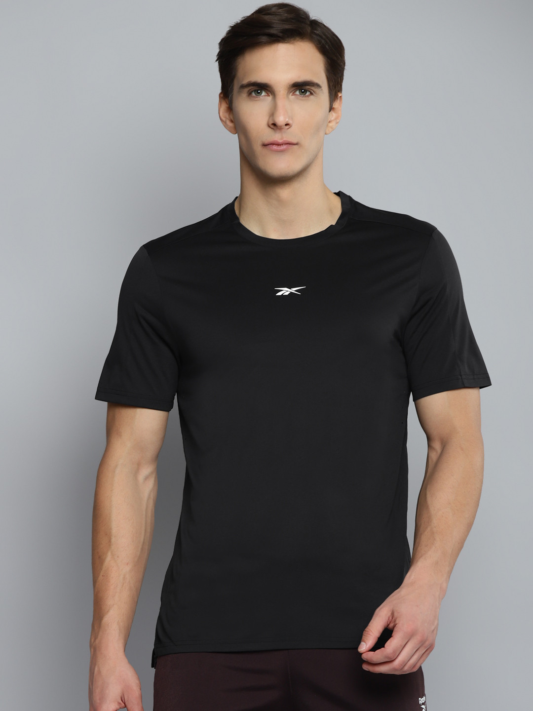 Reebok Men Black UBF MoveSoft SS Training T-Shirt