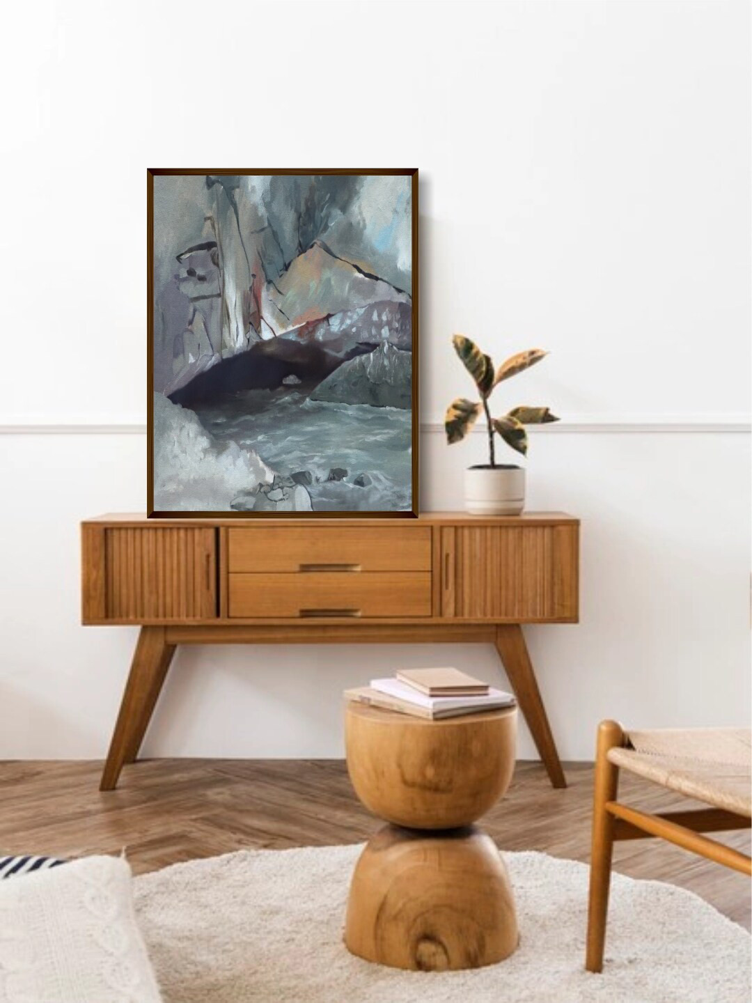 The Art House MDF Wall Rectangle Paintings Wall Art -30 x 20In