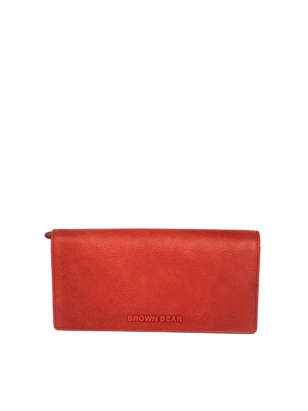 BROWN BEAR Women Red Three Fold Wallet