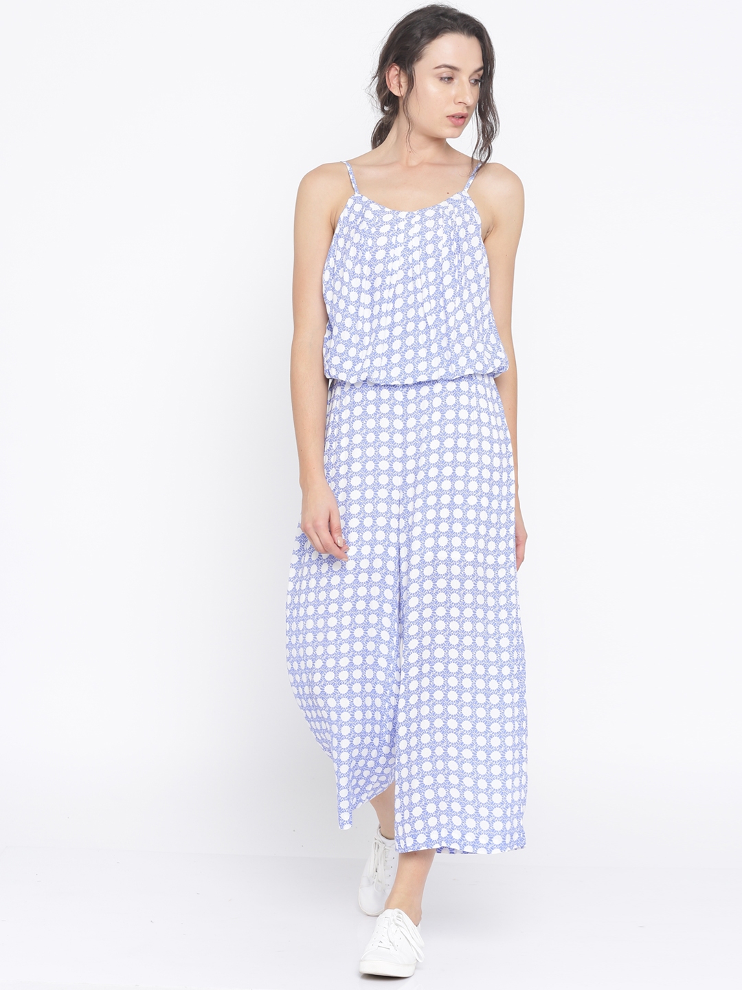 vero moda polka dot jumpsuit