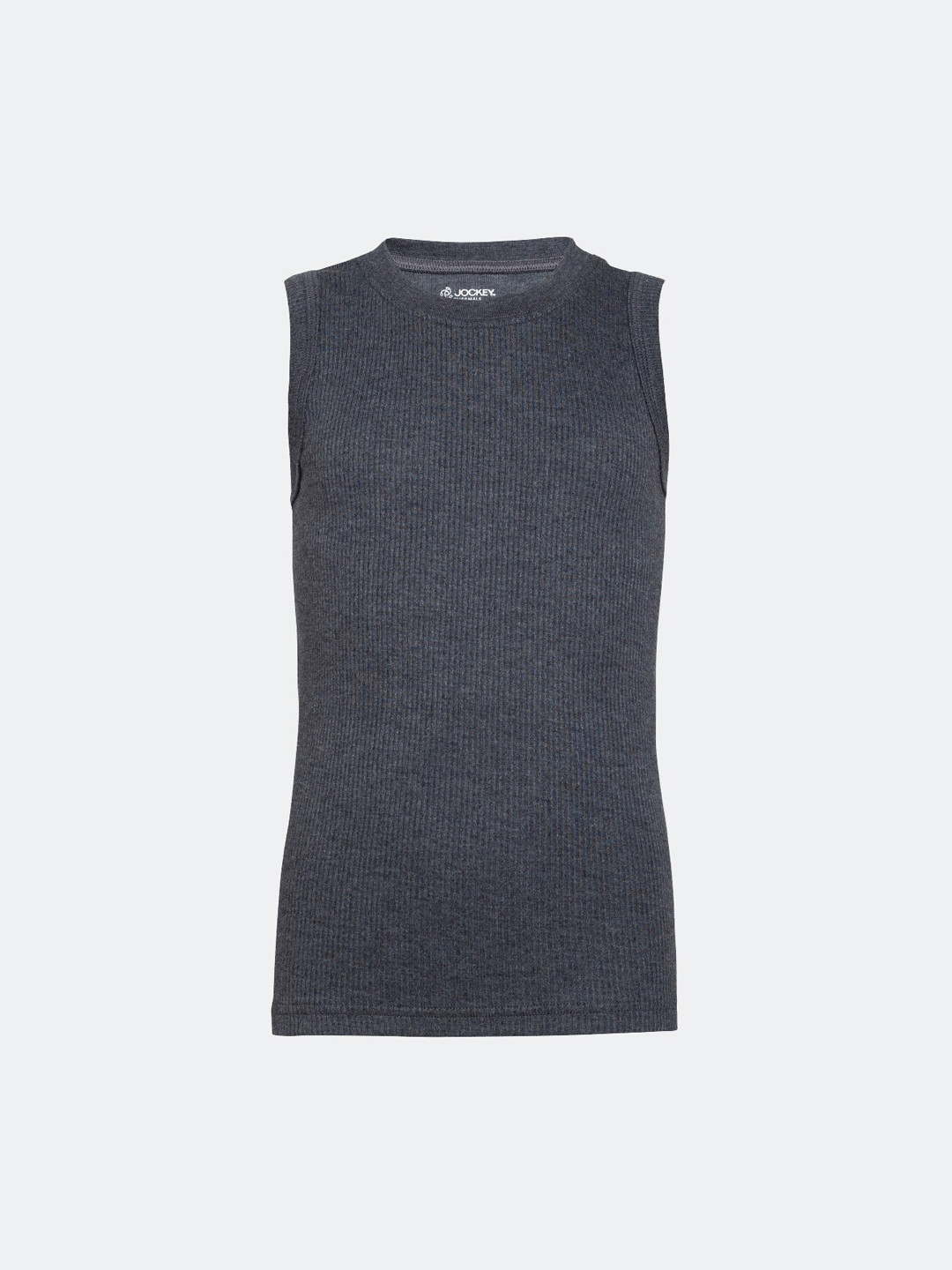 Jockey Kid's Cotton Sleeveless Thermal Muscle Vest with StayWarm Treatment-KT04