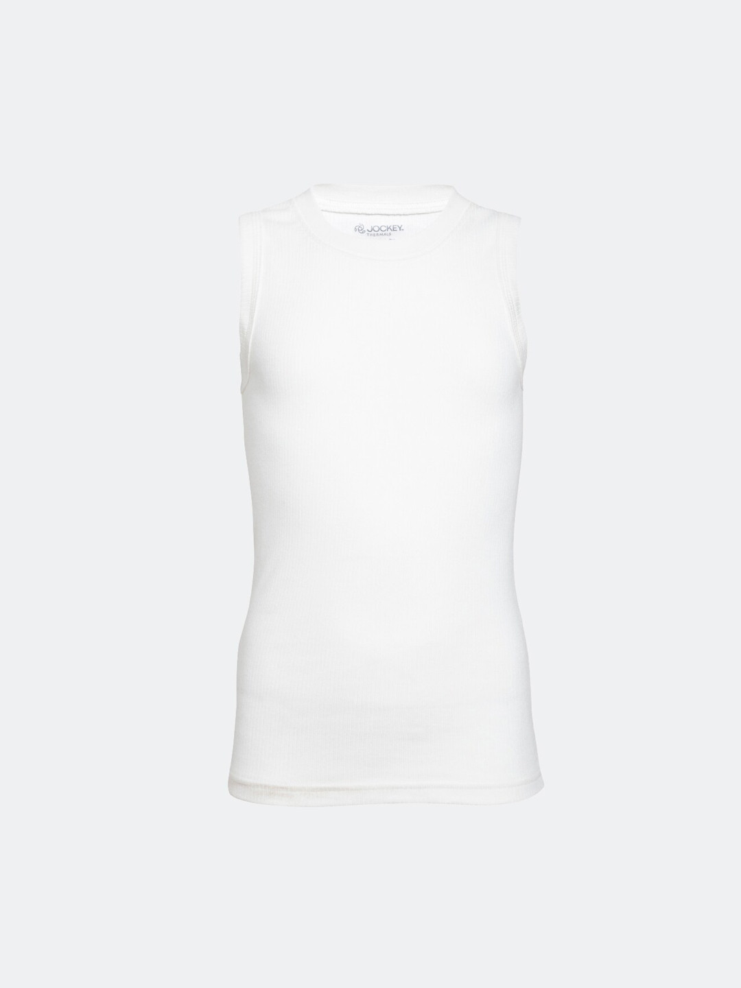 Jockey Kid's Cotton Sleeveless Thermal Muscle Vest with StayWarm Treatment-KT04