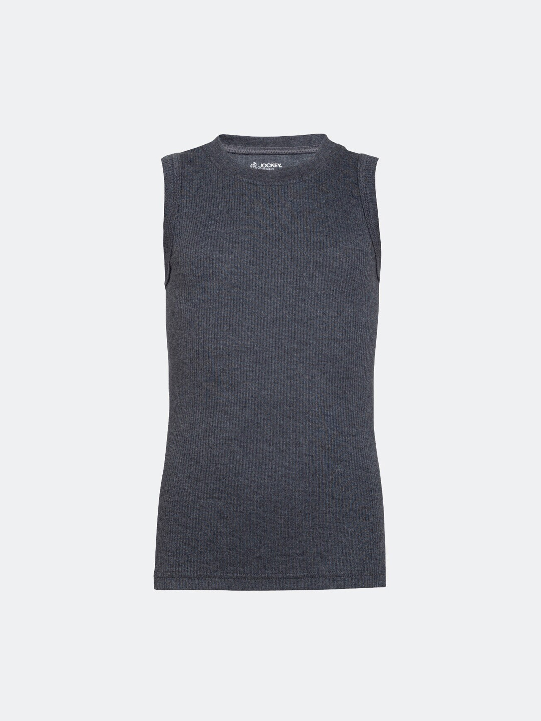 Jockey Kid's Cotton Sleeveless Thermal Muscle Vest with StayWarm Treatment-KT04