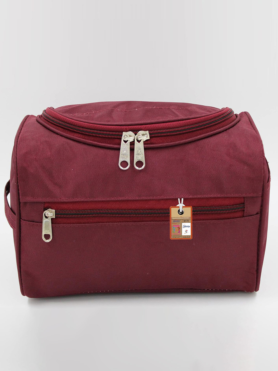 atorakushon Maroon Jewellery Organizer Bag