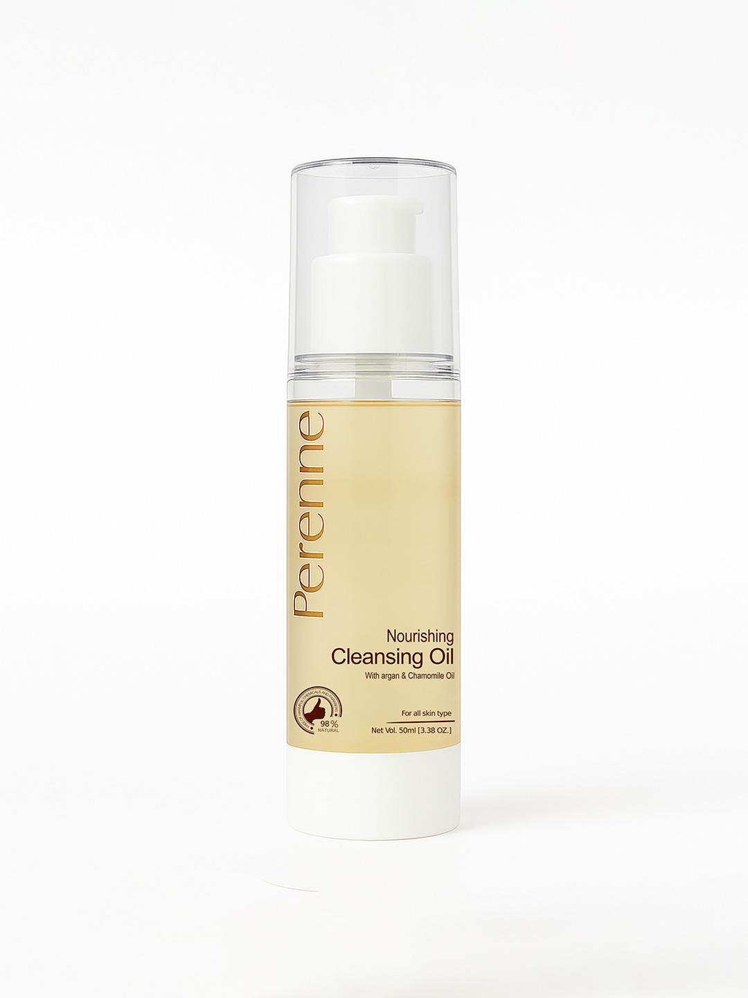 Perenne Nourishing Cleansing Oil with Argan & Chamomile Oil - 45 ml