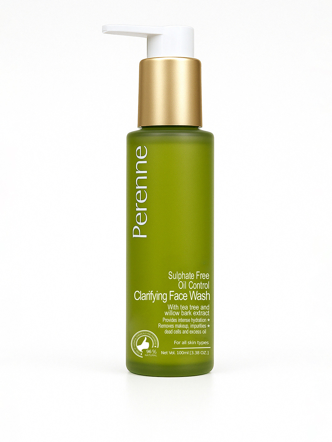 Perenne Sulphate Free Oil Control Clarifying Facewash for Oily and Acne Prone Skin-100 ml