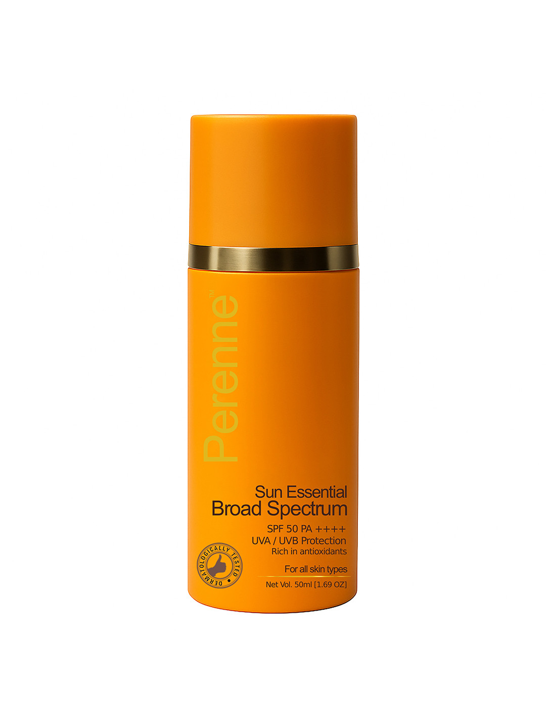 Perenne Sun Essential Broad Spectrum SPF 50 PA+++ Gel Sunscreen - 50 ml