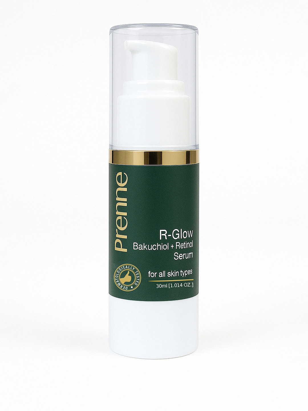 Perenne R-Glow Bakuchiol & Retinol Face Serum for All Skin Types - 30 ml