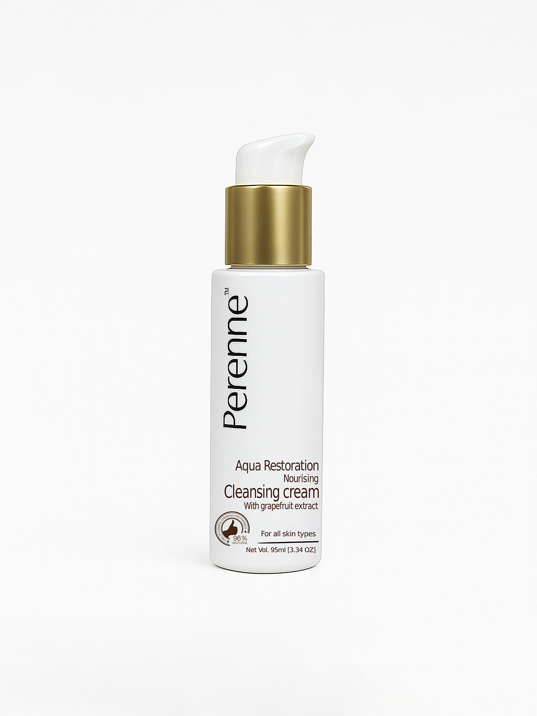 Perenne Aqua Restoration Nourishing Cleansing Cream with Grapefruit Extract - 95 ml