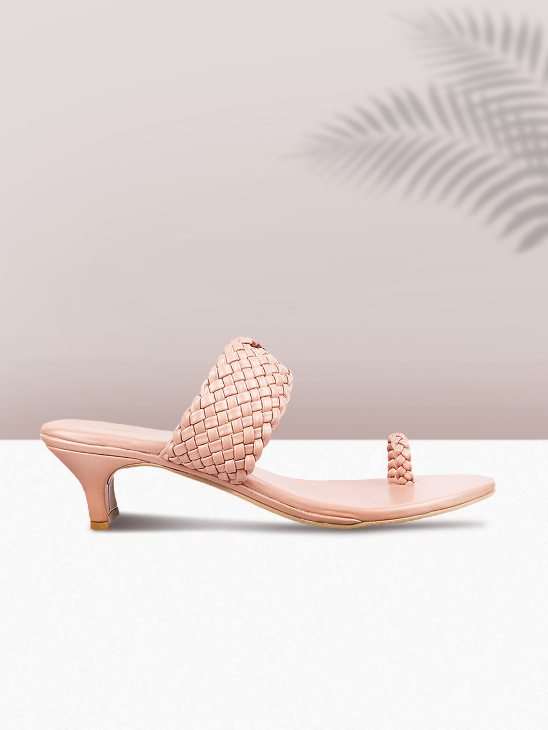 Metro Pink Kitten Sandals