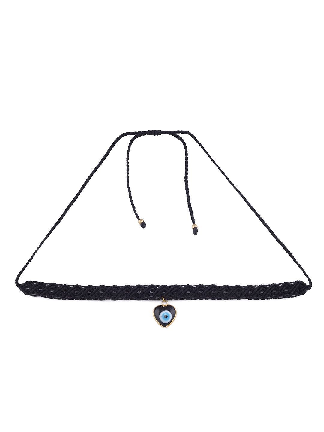 EL REGALO Black & Blue Choker Necklace