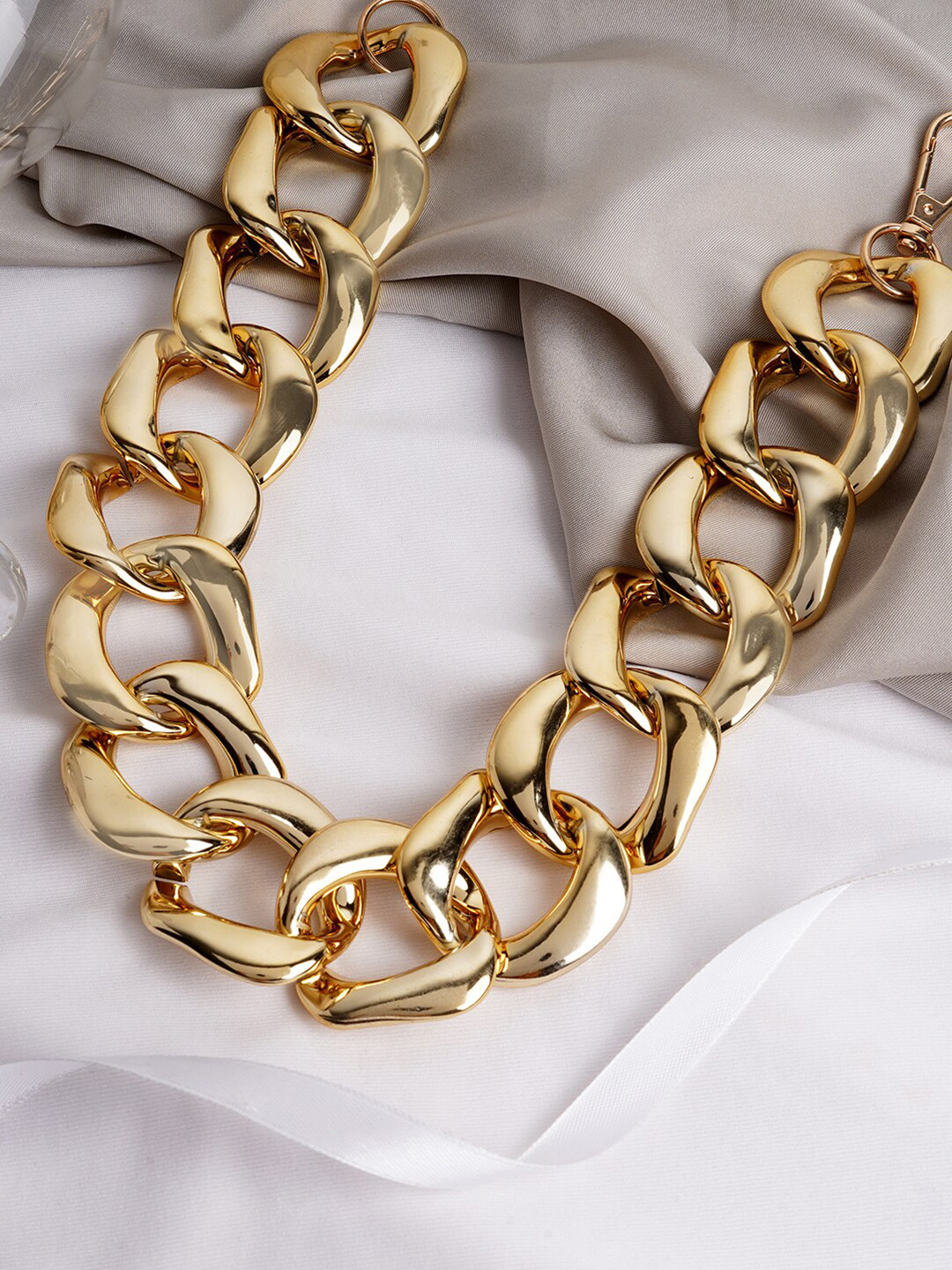 JOKER & WITCH Gold-Toned Choker Necklace